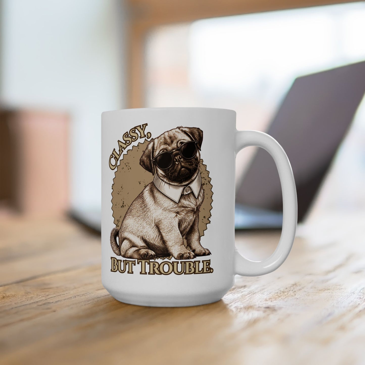 Ceramic Mug, (15oz)